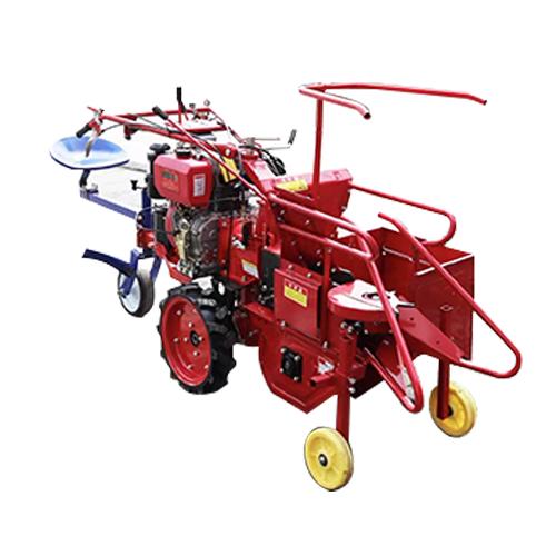 Fuxin 195 diesel engine with single row corn harvester